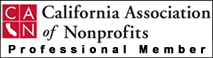 Professional member of the California Association of Nonprofits